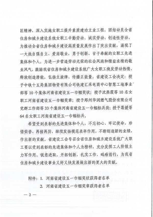 豫建工会〔2022〕3号--关于表彰河南省建设五一巾帼奖状（奖章）河南省建设五一巾帼标兵岗（标兵）的决定-2.png